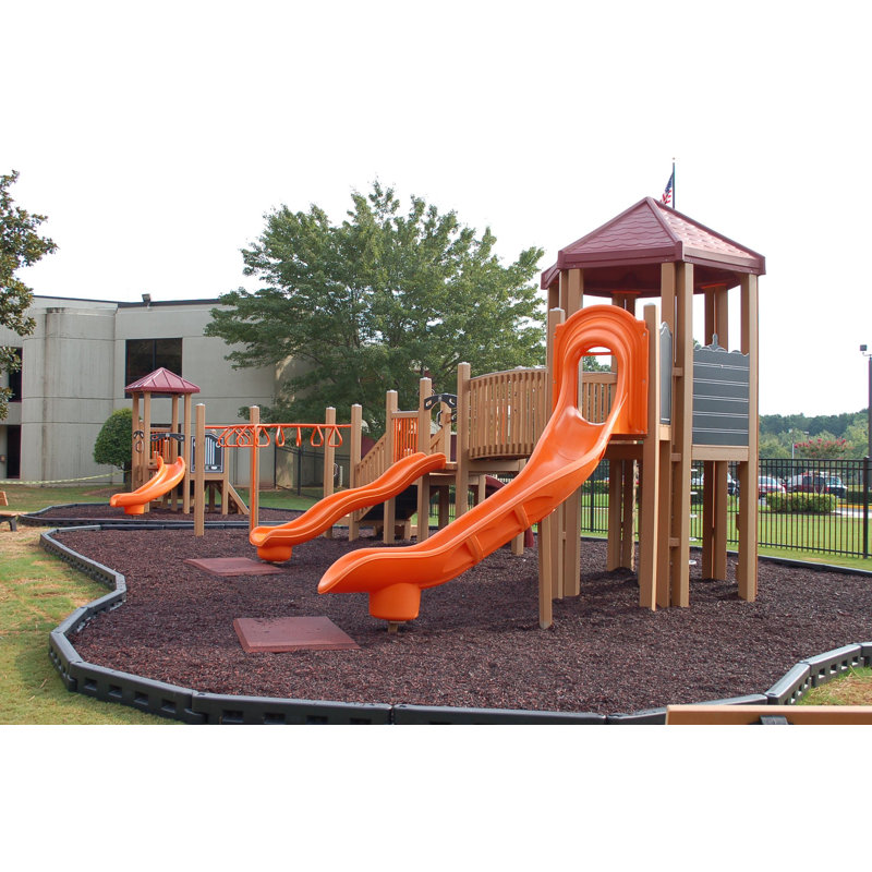 Action Play Systems Plastic Playground Border & Reviews Wayfair